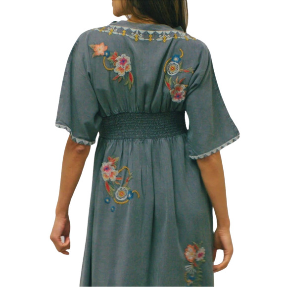 151. NWT WOMENS KYLA SEO S (FIT XL) DETAIL DRESS - Picture 5 of 5